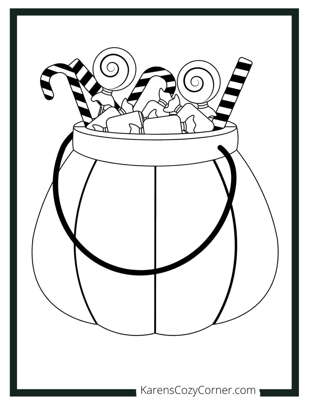 36 Free Fun Halloween Coloring Pages - Karen's Cozy Corner