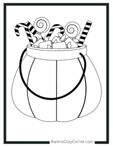 36 Free Fun Halloween Coloring Pages - Karen's Cozy Corner